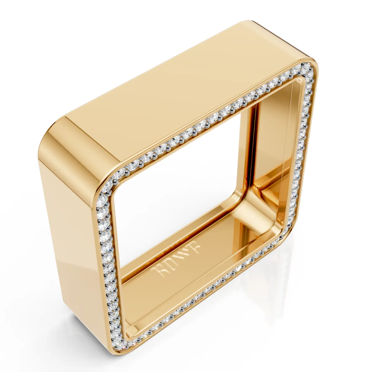Modern Open Frame Ring